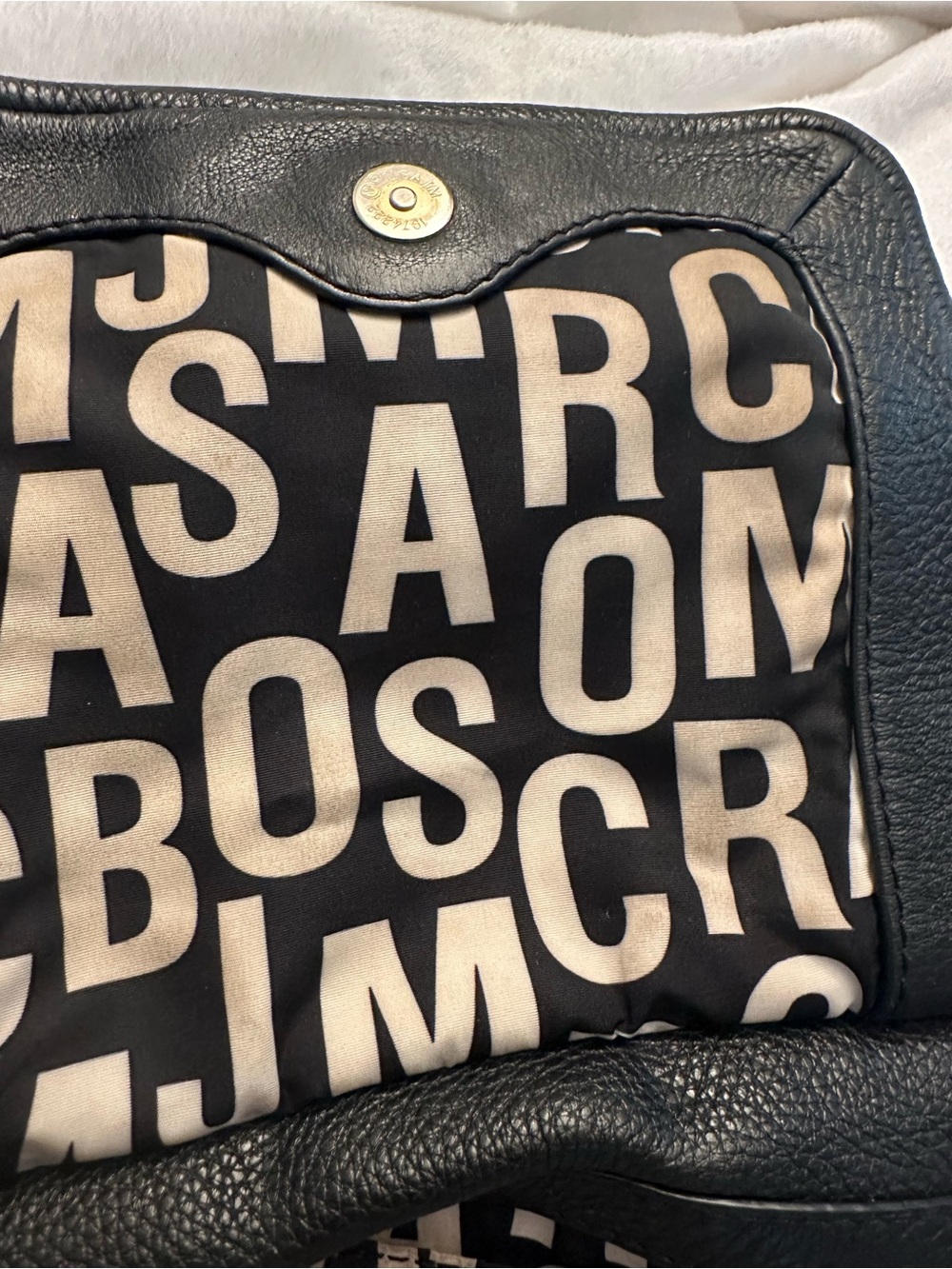 Marc by Marc Jacobs Classic Q Black Leather Standard Supply Bag - Picture 15 of 16